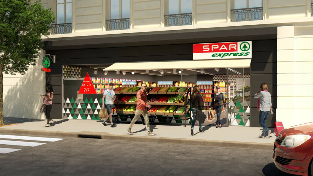 Groupe Casino - assistance à l'élaboration des concepts Casino Express, SPAR et VIVAL