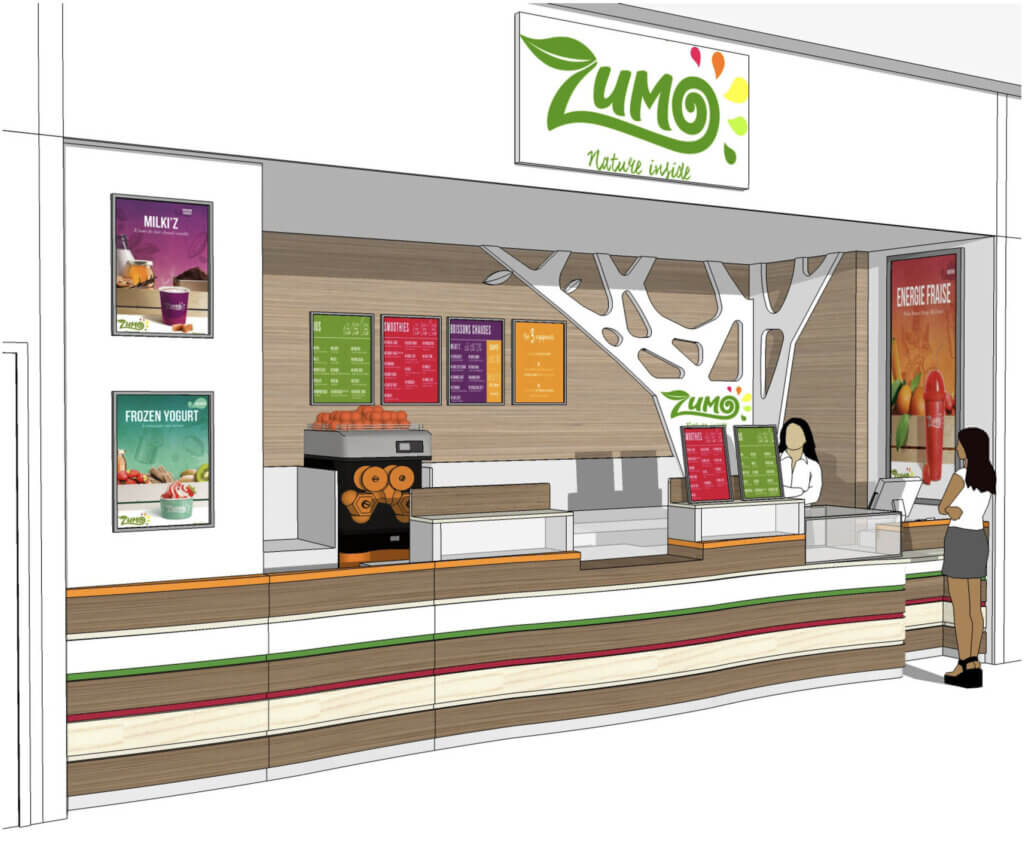 Zumo Bar - Création et déploiement du nouveau concept